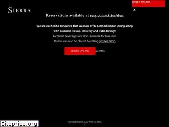 sierrarestaurant.com