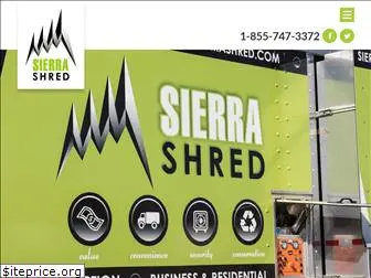 sierrashred.com