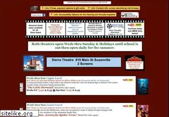 sierratheatreanduptowncinemas.com