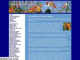 sierrawildflowers.org
