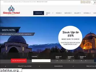 siestahotelistanbul.com