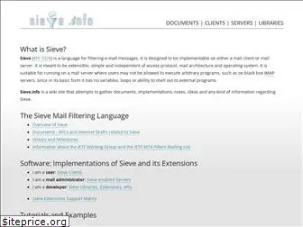 sieve.info