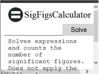 sigfigscalculator.com