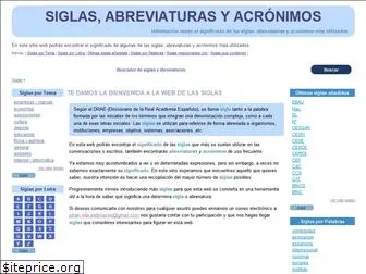 siglas.com.es