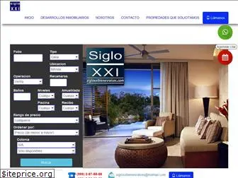 sigloxxibienesraices.com