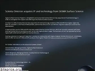 sigma-surface-science.com