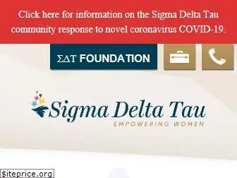 sigmadeltatau.org