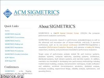 sigmetrics.org