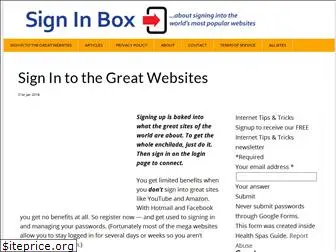 sign-in-box.com