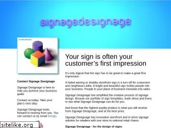 signagedesignage.com