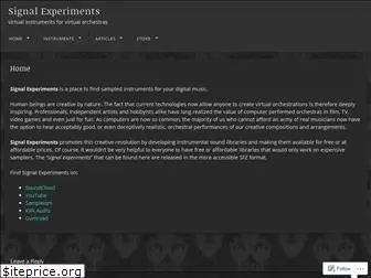 signalexperiments.com