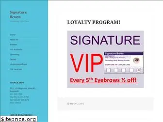 signature-brows.com