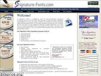 signature-fonts.com