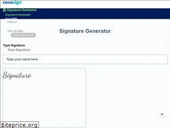 signature-generator.com