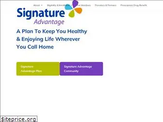 signatureadvantageplan.com
