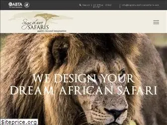 signatureafricansafaris.com