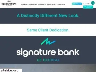 signaturebankga.com