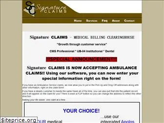 signatureclaims.net