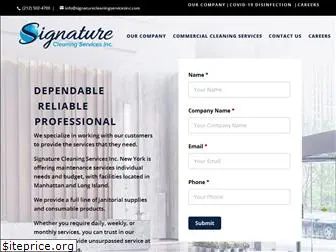 signaturecleaningservicesinc.com