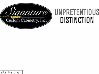 signaturecustomcabinetry.com