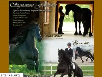 signaturefriesians.com