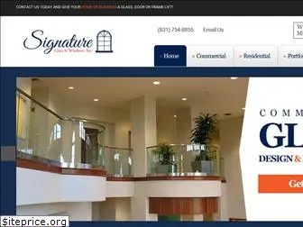 signatureglassandwindows.com