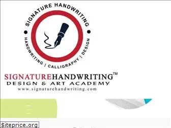 signaturehandwriting.com