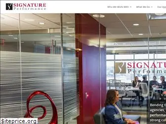 signatureperformance.com