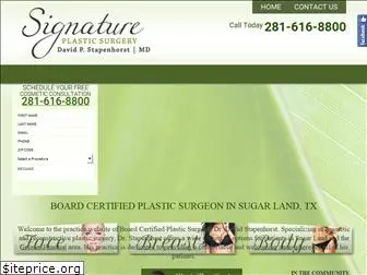 signatureplasticsurgery.com