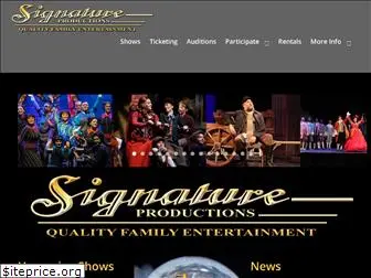 signatureproductions.net