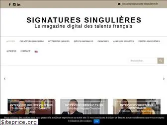 signatures-singulieres.fr
