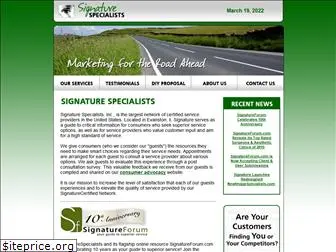 signaturespecialists.com