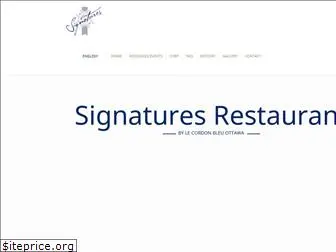 signaturesrestaurant.com