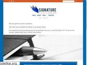 signaturestationers.com