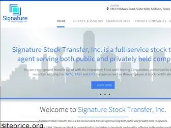signaturestocktransfer.com