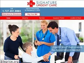 signatureurgentcare.com