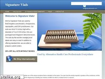 signaturevials.com