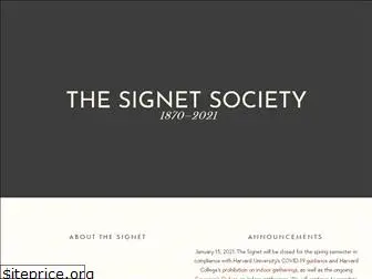 signetsociety.org