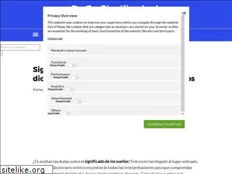 significadodelossuenos10.net