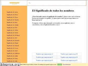 significadodenombres.com.es