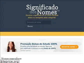 significadodosnomes.com.br