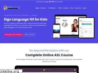 signlanguage101.com