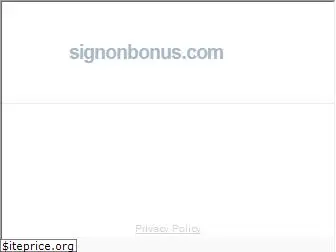 signonbonus.com