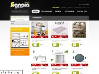 signoraindonesia.com