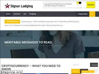 signorlodging.com