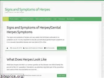 signsandsymptomsofherpes.com