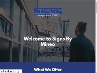 signsbymineo.com