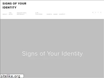 signsofyouridentity.com