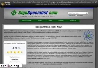 signspecialist.com