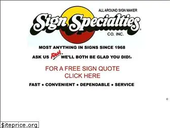 signspecialties.com
